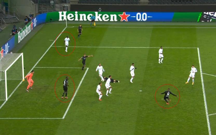  蒙彼利埃定位球精准制导，头槌破门击溃防线  